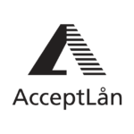 AcceptLån logo