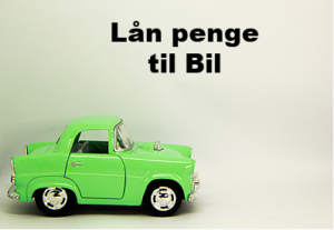 Lån penge til bil